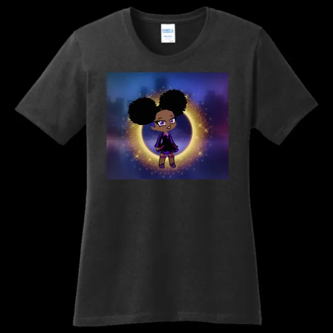 Fro-Puff Women's & Teen's T-shirt - Ships from The US