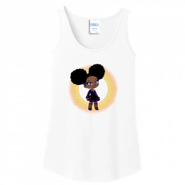 Fro-Puff Women's & Teen's Tank Top - Ships from The US