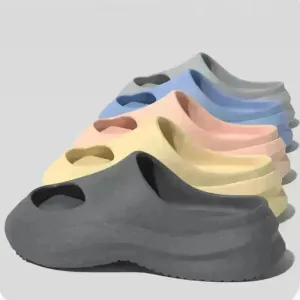 Garden Clogs Shoes Thick Heel Slippers Fashion Slip-on Indoor And Outdoor Slippers Women Men