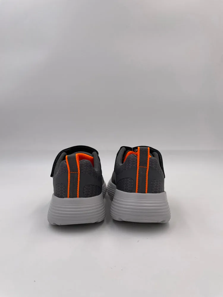 Go Run 400 v2-Goltran in Charcoal/Orange by Skechers