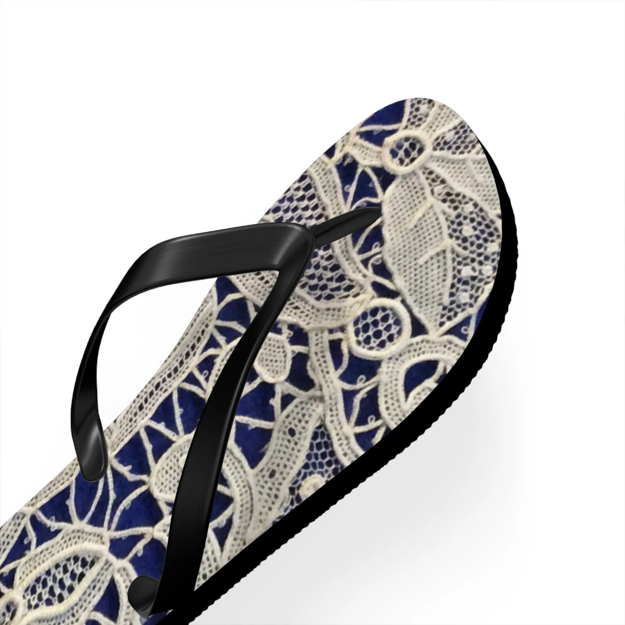 Golden and Blue - Inovax Flip Flops