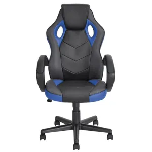 HAWK SERIES/ 4534 GAMING CHAIR (BLACK & BLUE)