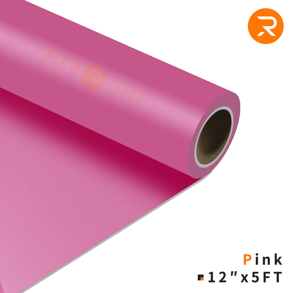 Heat Transfer Vinyl Roll - 12"x5 Ft (36 Colors）