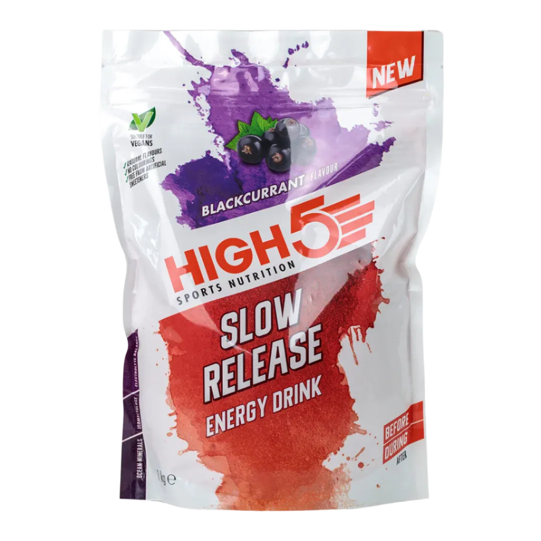 High5 - Slow Release Energy Drink - Blackcurrant (1kg)