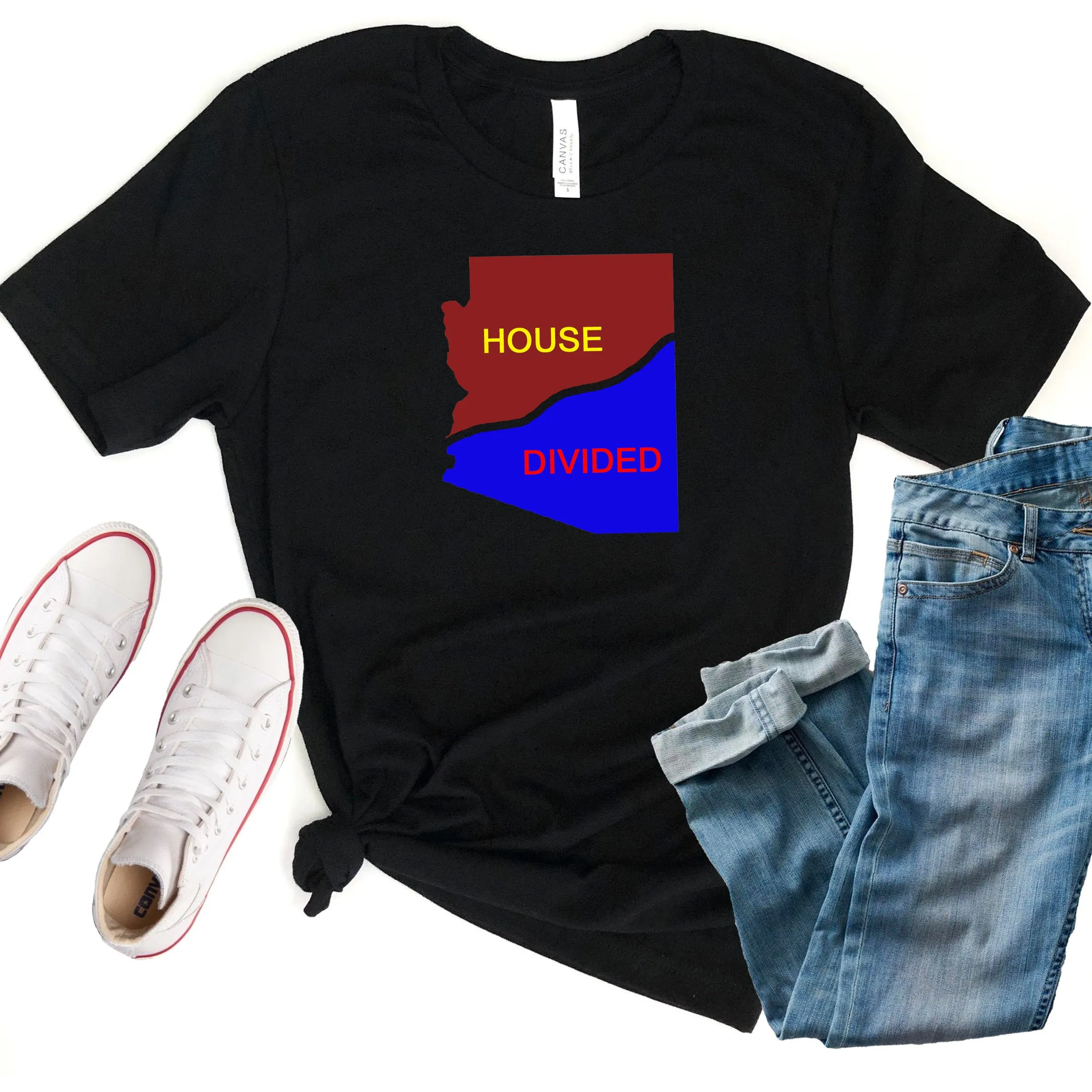 House Divided Arizona Short Sleeve Shirt