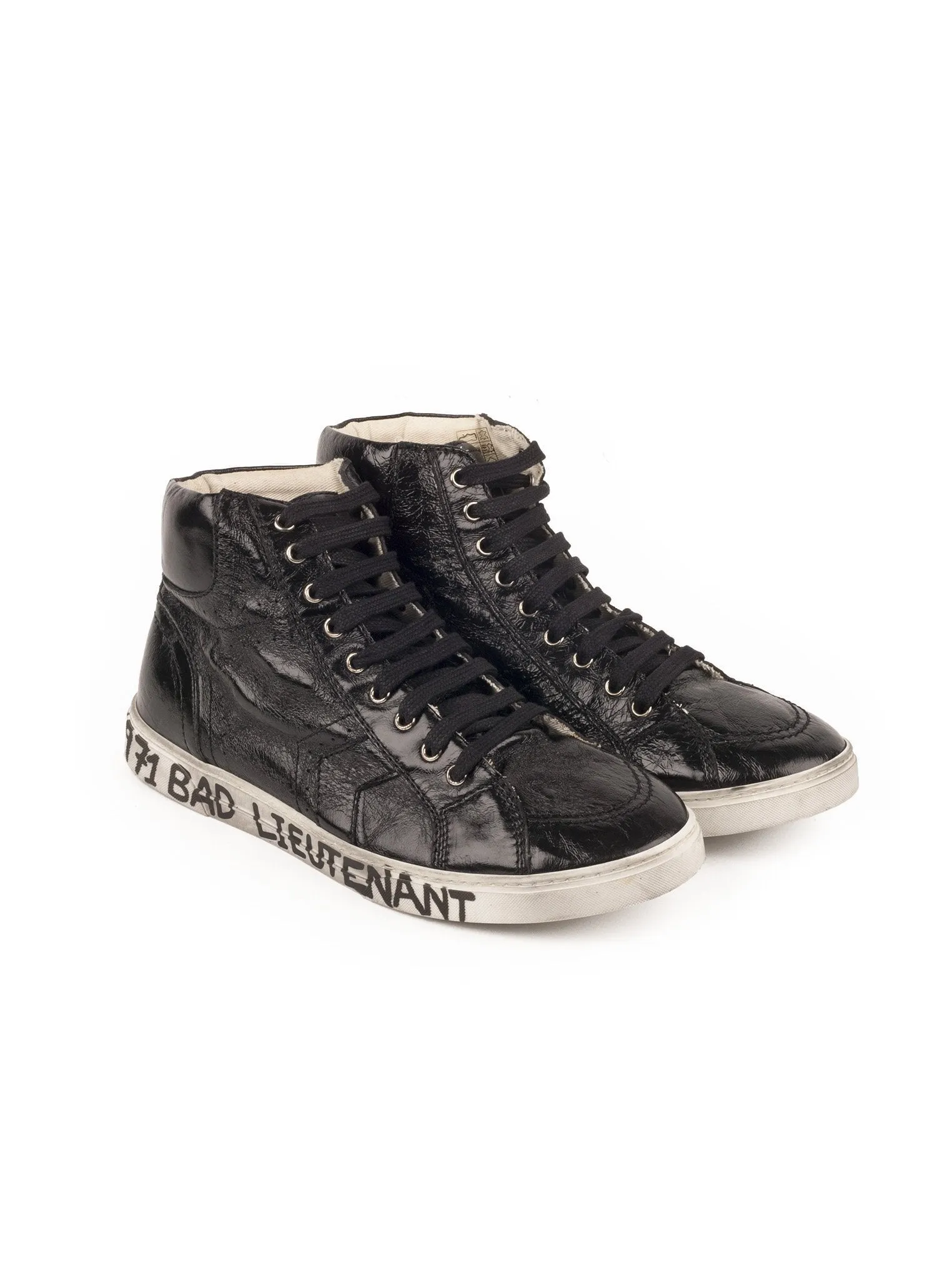 Joe "1971 Bad Lieutenant" Mid Top Sneaker - Black