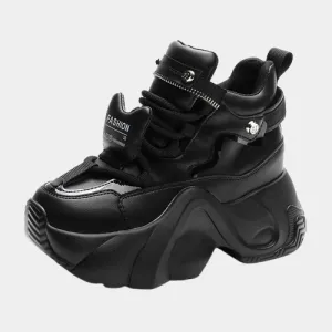 Joskaa 2024 New Platform Sneakers Black