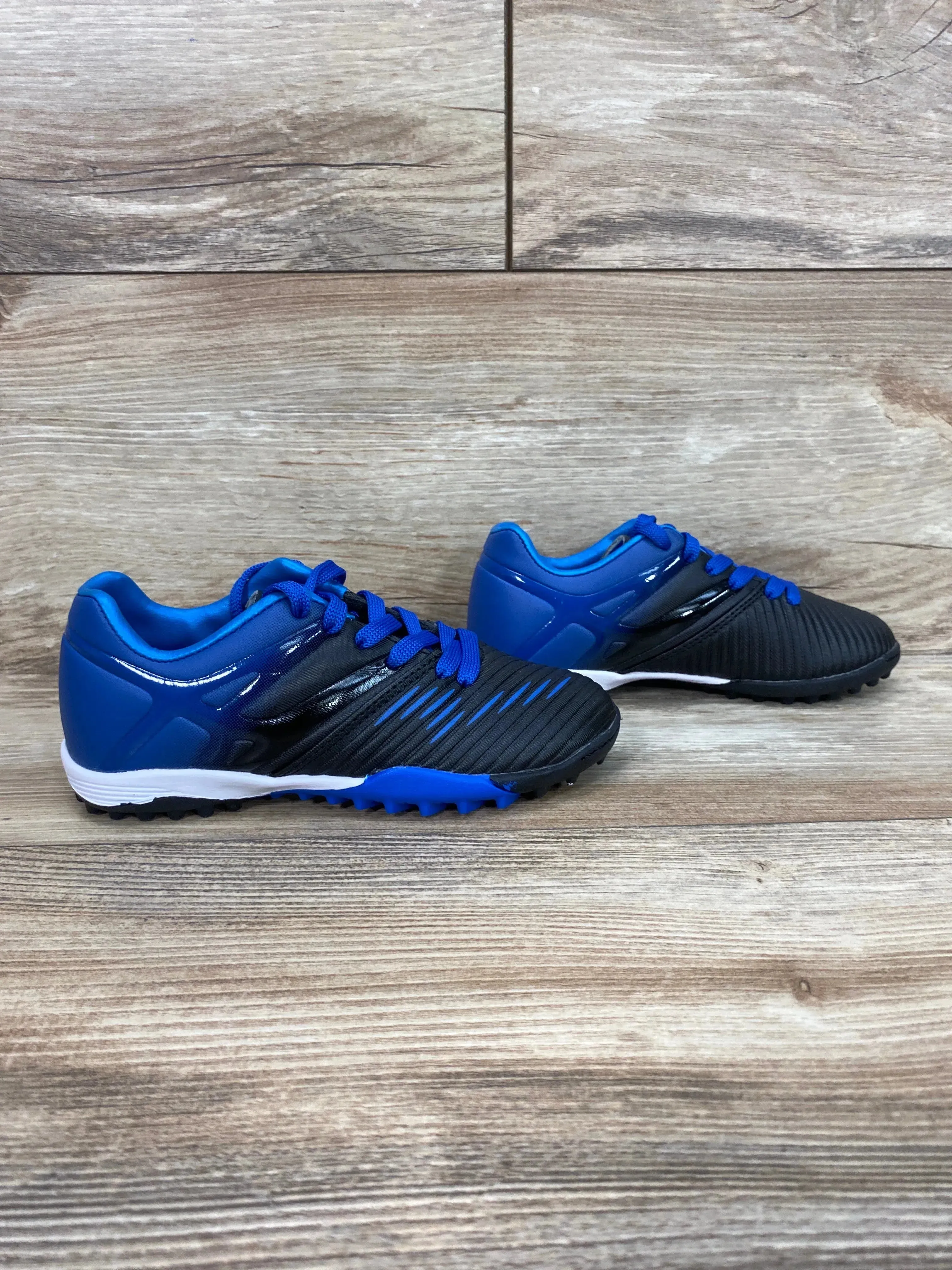 Liga Turf Soccer Shoes  Blue/Black Sz 10c