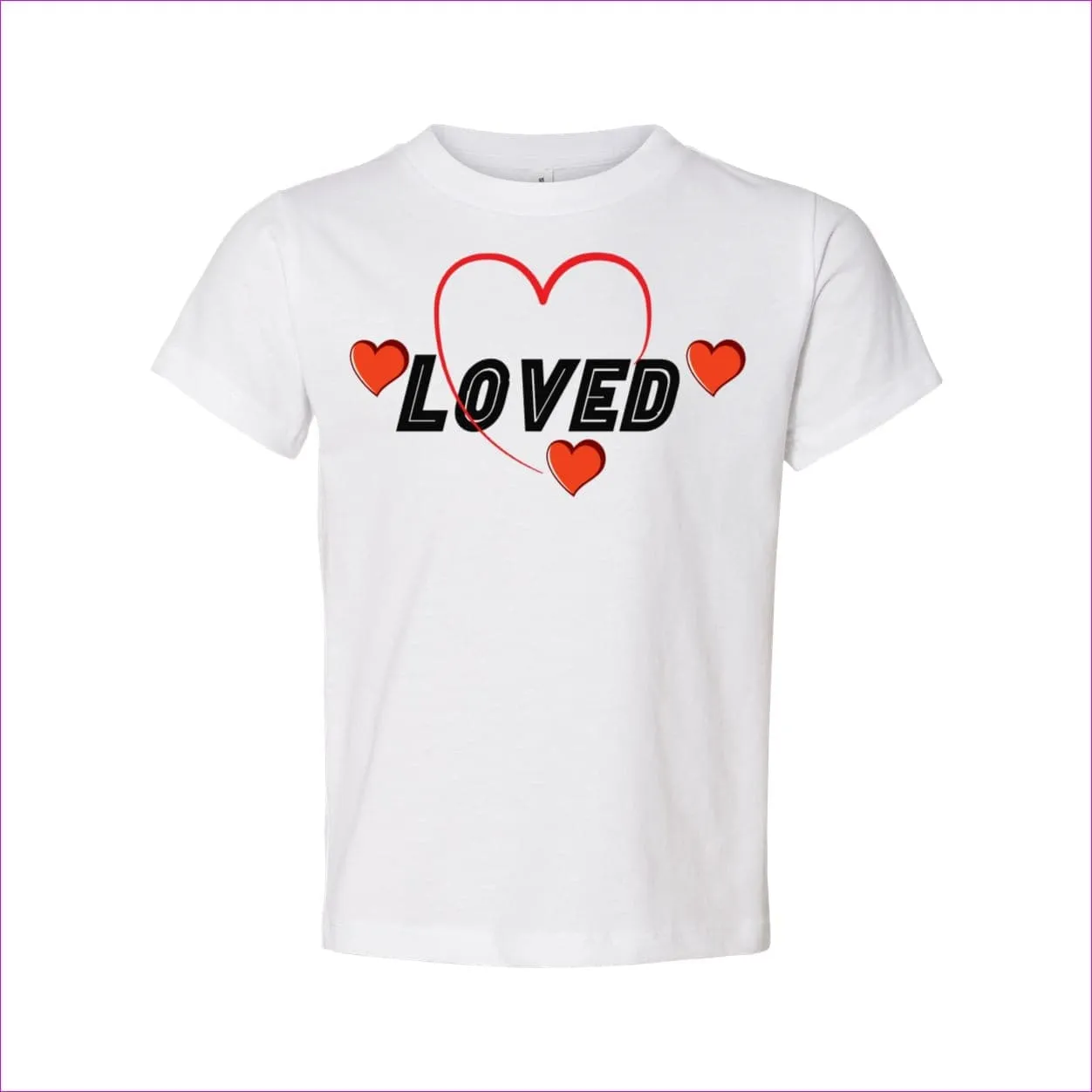 Loved Toddler Short Sleeve Tee