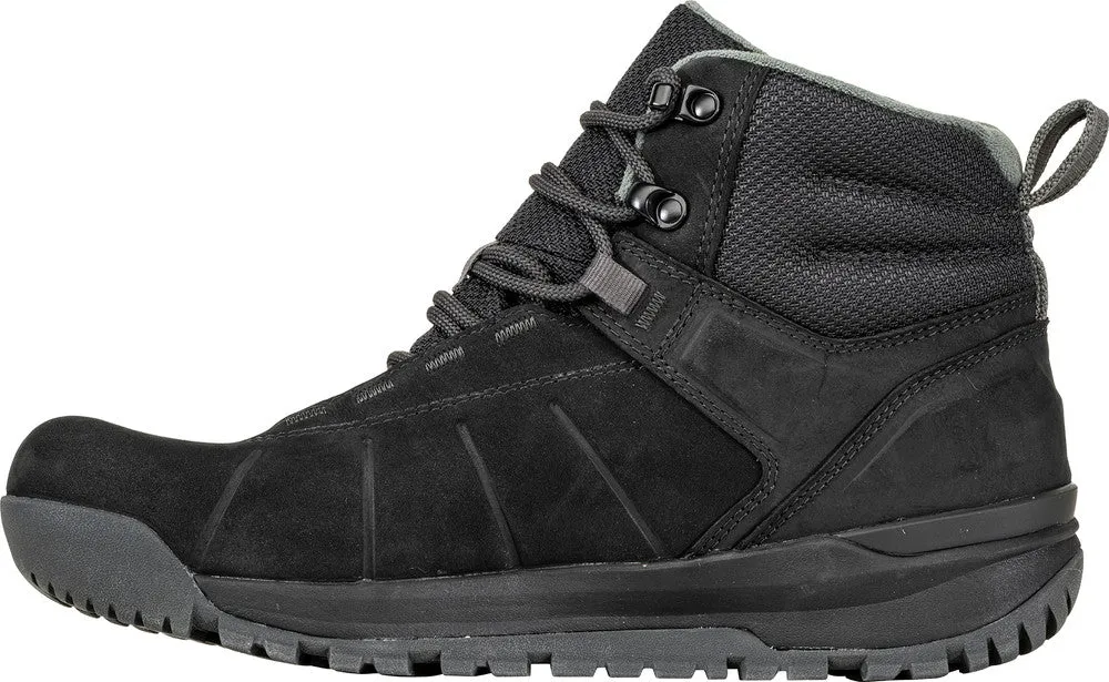 Men's Oboz Andesite II Mid Insulated Waterproof Color: Black Sea