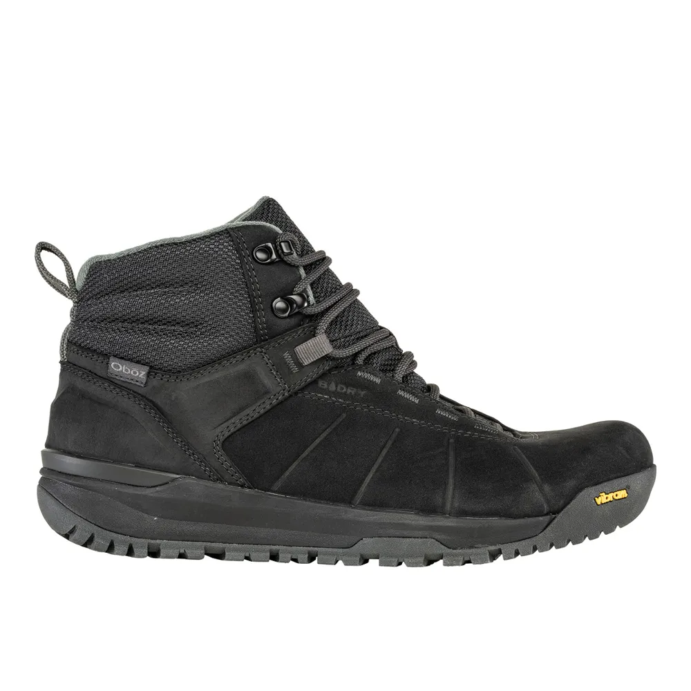 Men's Oboz Andesite II Mid Insulated Waterproof Color: Black Sea