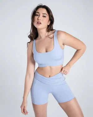 Move Free Bra& Bike Short Set with Pockets