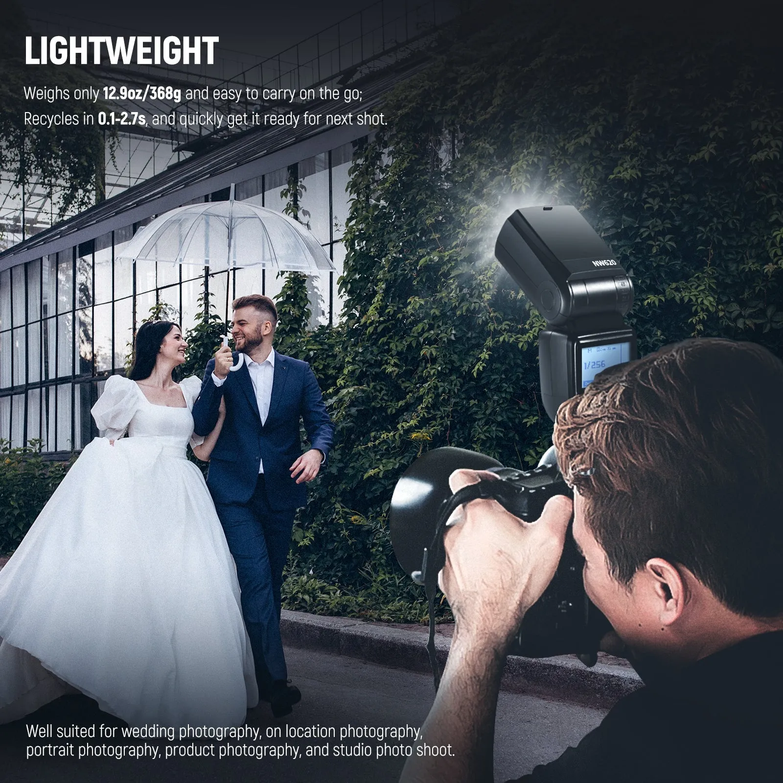 NEEWER NW620 Speedlite Flash（Non TTL）