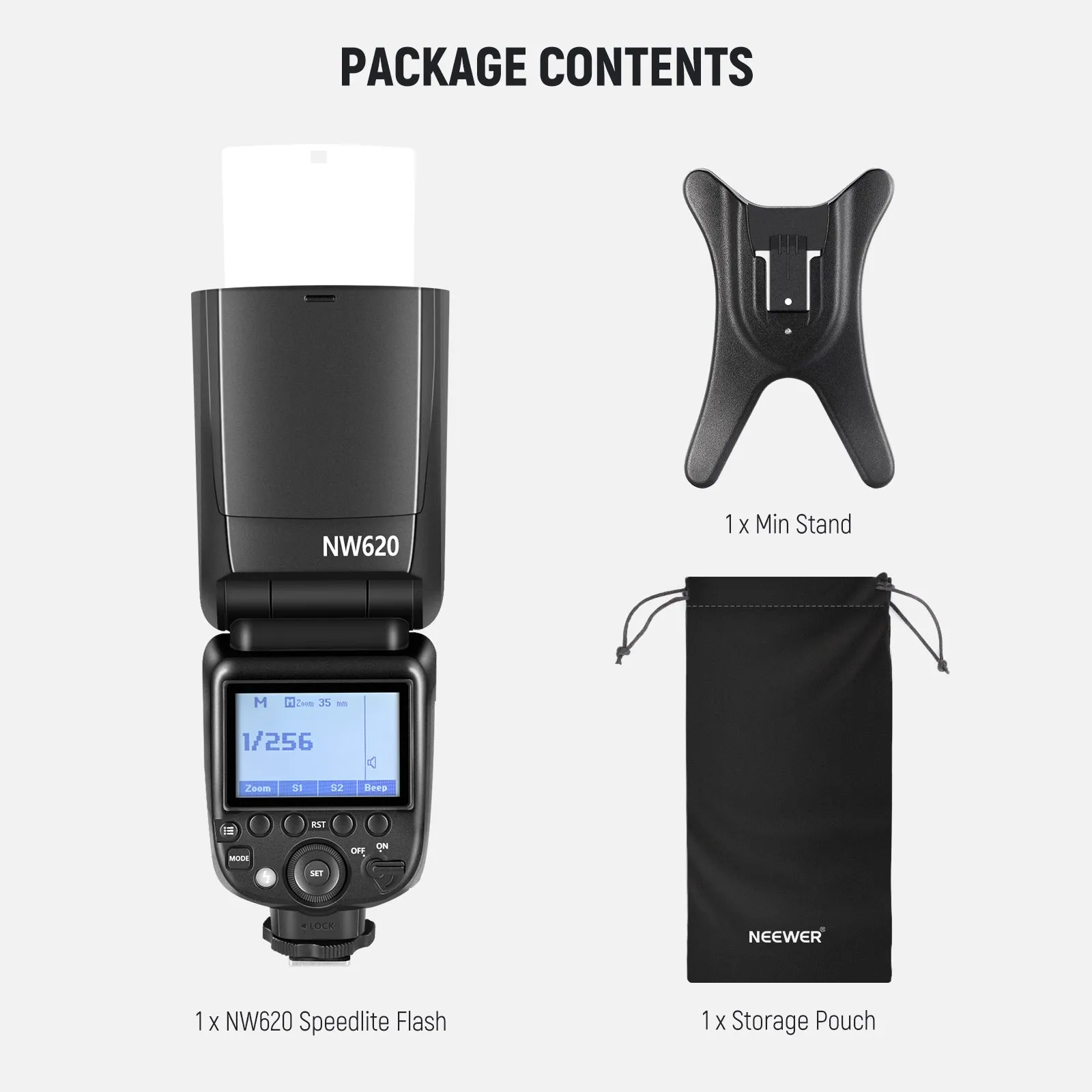 NEEWER NW620 Speedlite Flash（Non TTL）