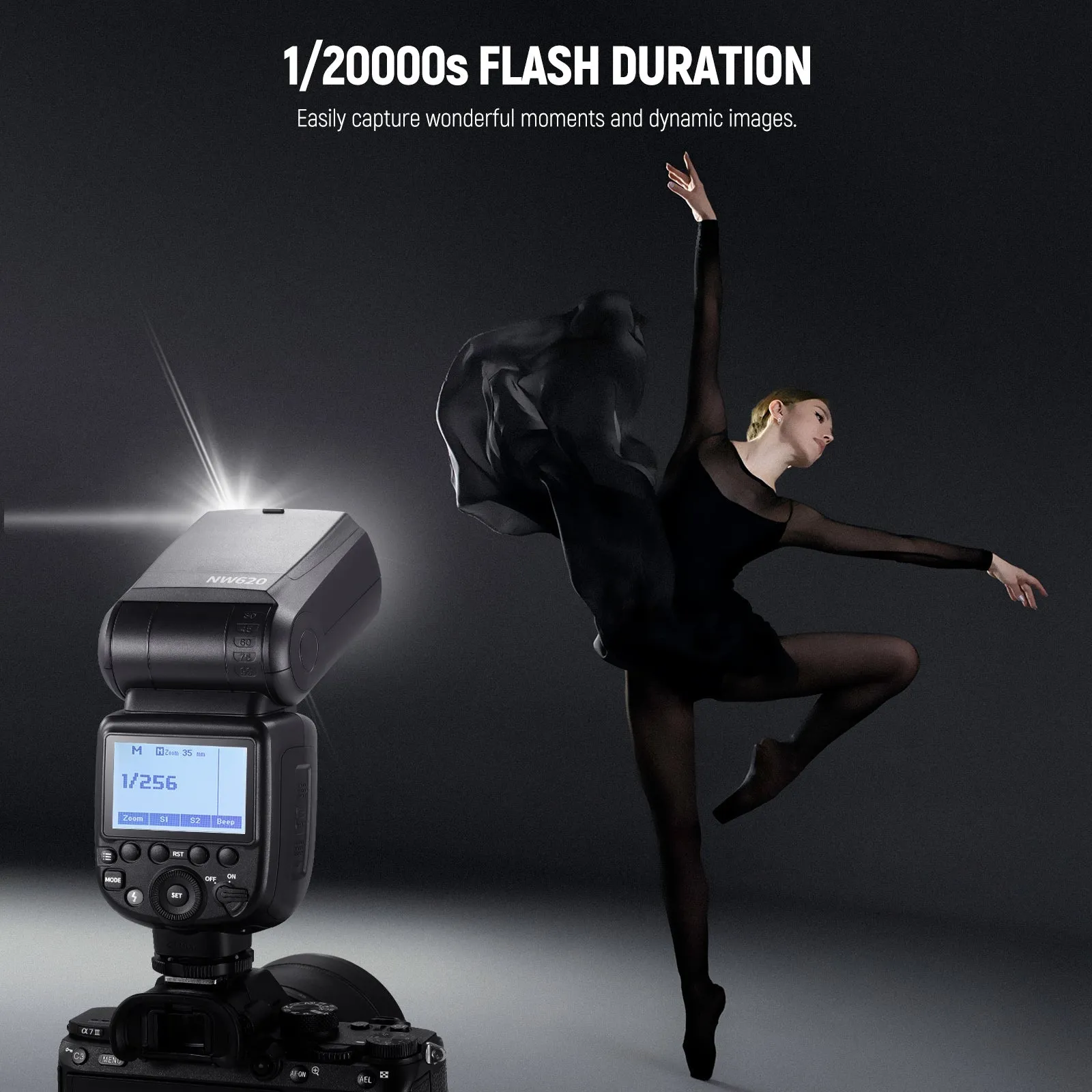 NEEWER NW620 Speedlite Flash（Non TTL）