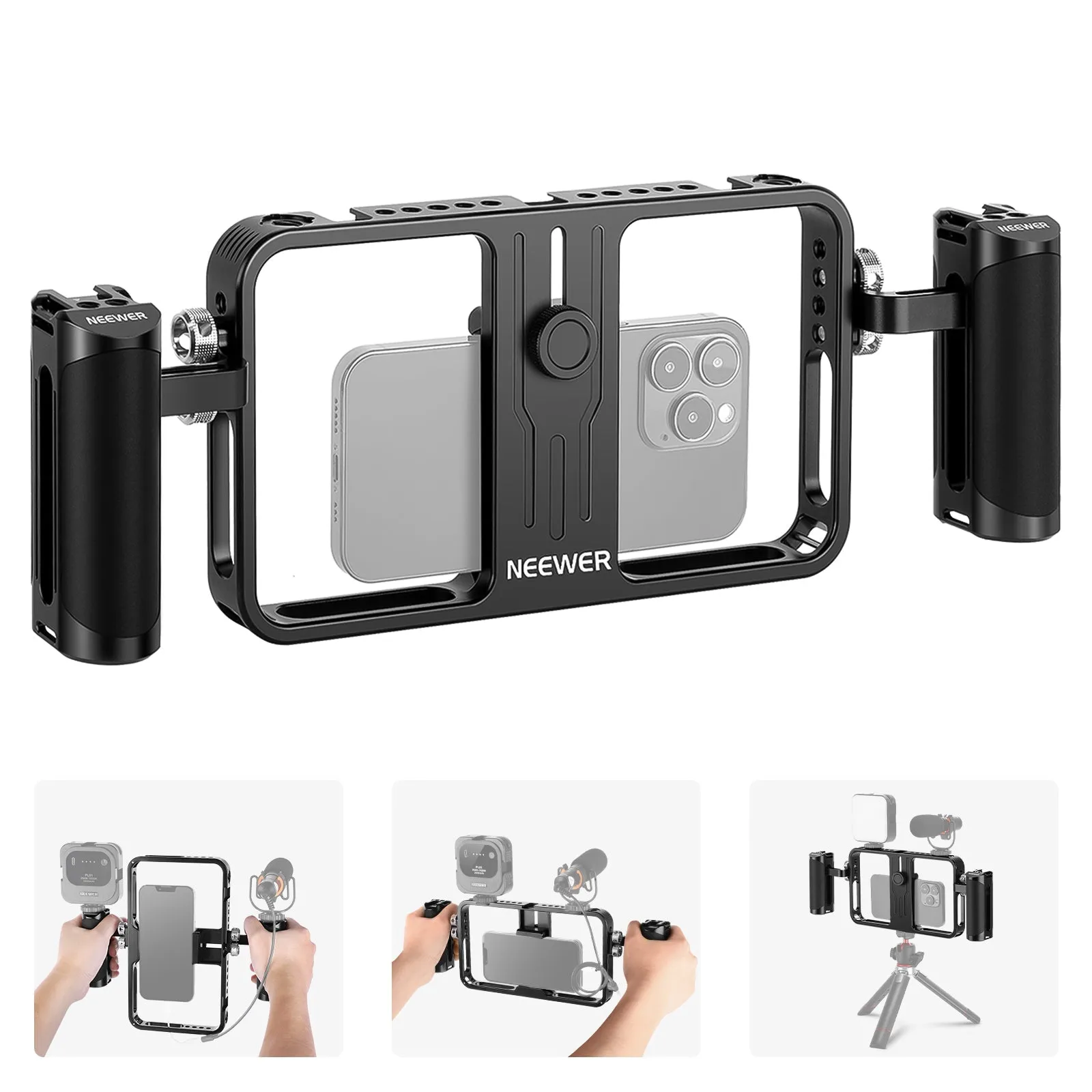 NEEWER Phone Stabilizer Video Rig Kit(CG100   VS105)