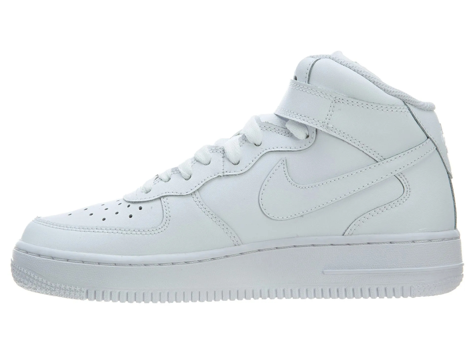 Nike Air Force 1 Mid GS Shoes White High Top Trainers  Boys / Girls Style :314195