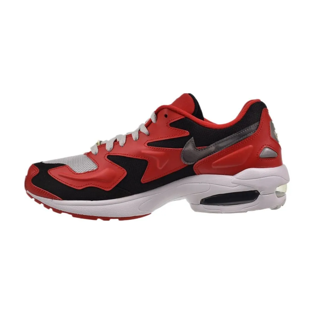 Nike Air Max 2 Light Men's Shoes University Red-Black-Silver ao1741-601