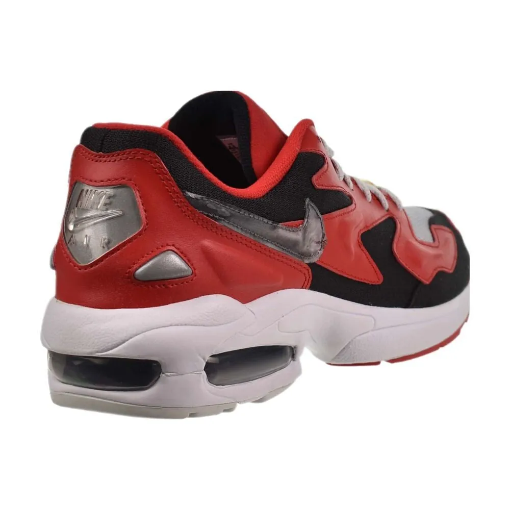 Nike Air Max 2 Light Men's Shoes University Red-Black-Silver ao1741-601