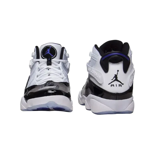 Nike Men's Jordan 6 Rings Shoes - White / Black / Dark Concorde Blue