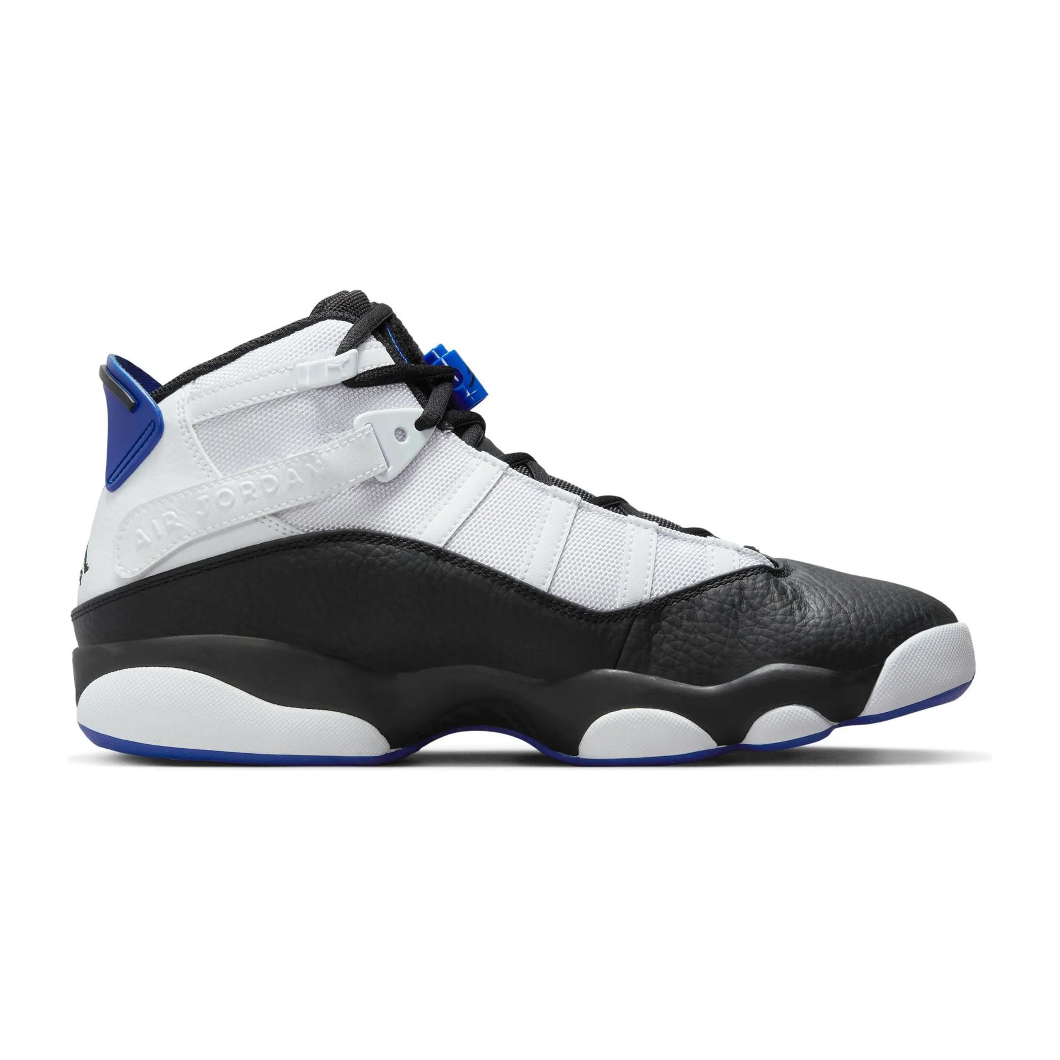 Nike Men's Jordan 6 Rings Shoes - White / Game Royal Blue / Black