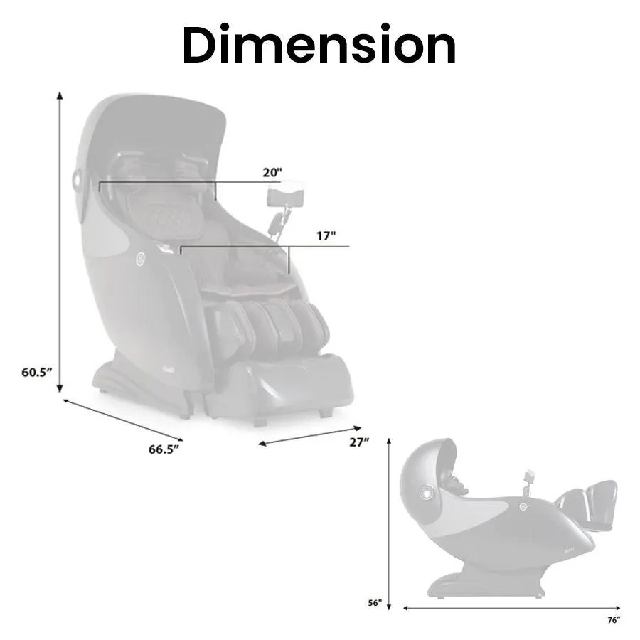 Osaki Platinum Ai Xrest 4D Massage Chair