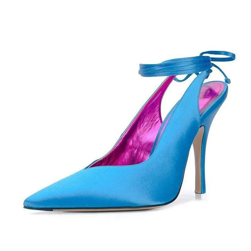 Pre Order:  Tie Up Women's Pumps