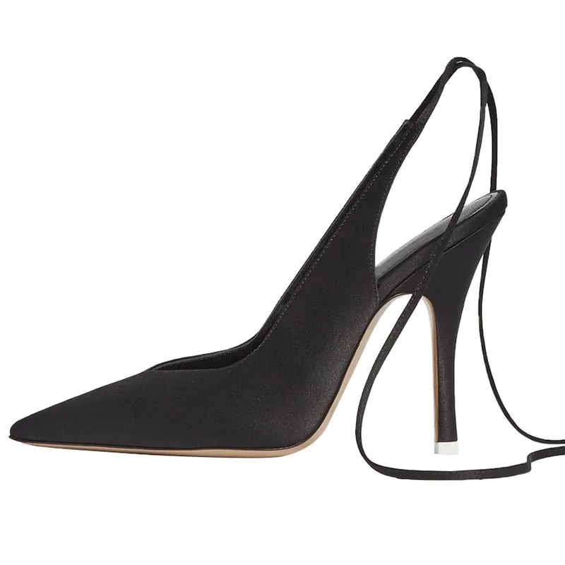 Pre Order:  Tie Up Women's Pumps