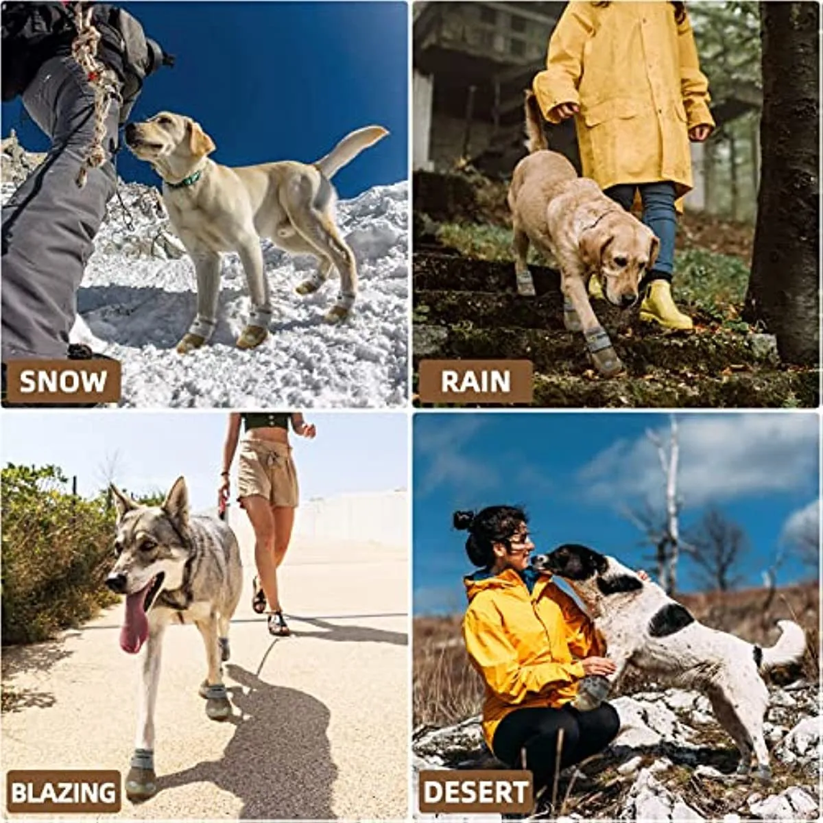 Protective Breathable All Weather Dog Shoes