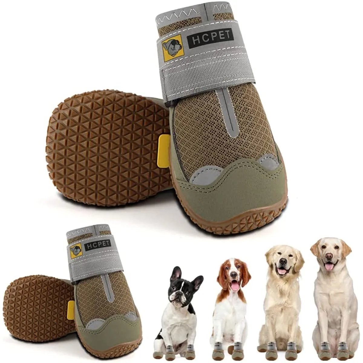 Protective Breathable All Weather Dog Shoes