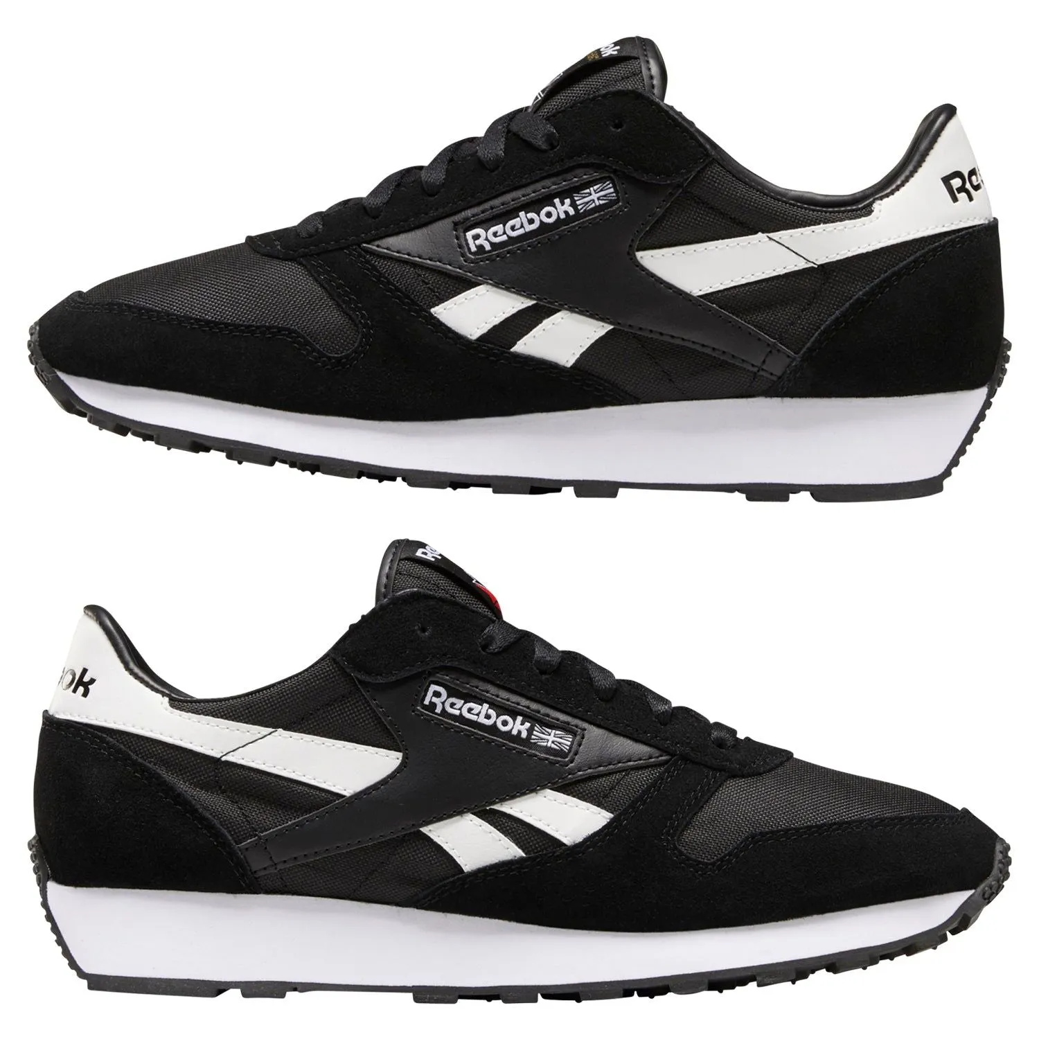 Reebok Classic Leather AZ Shoes - Black/White