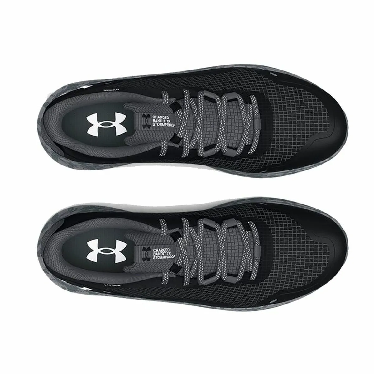 Running Shoes for Adults Under Armour Charged Bandit Black Men Dark