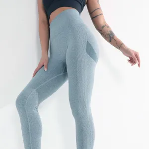 SA318 - Seamless high waist yoga pants