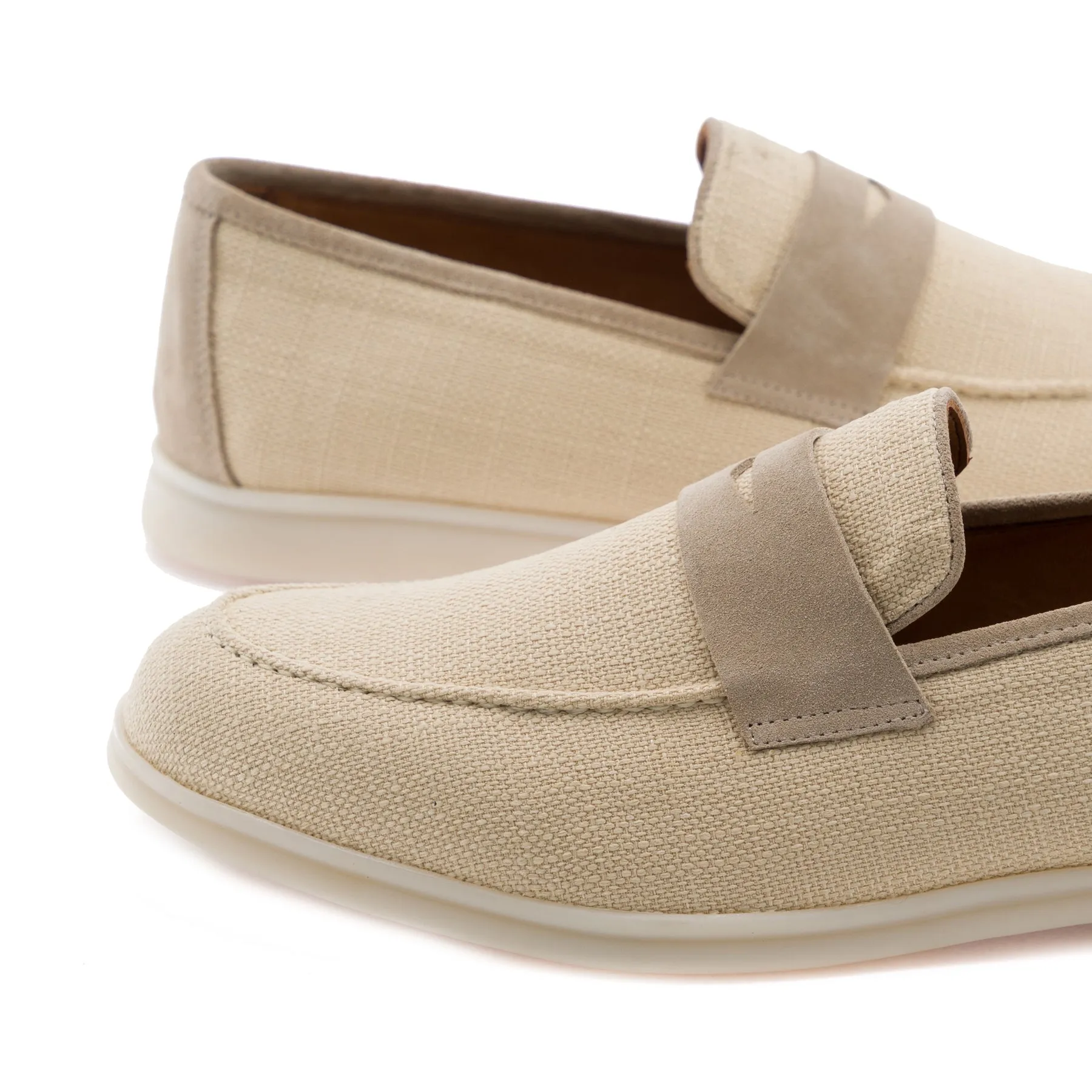 Sandman Beige Suede Loafer