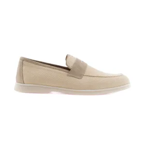 Sandman Beige Suede Loafer