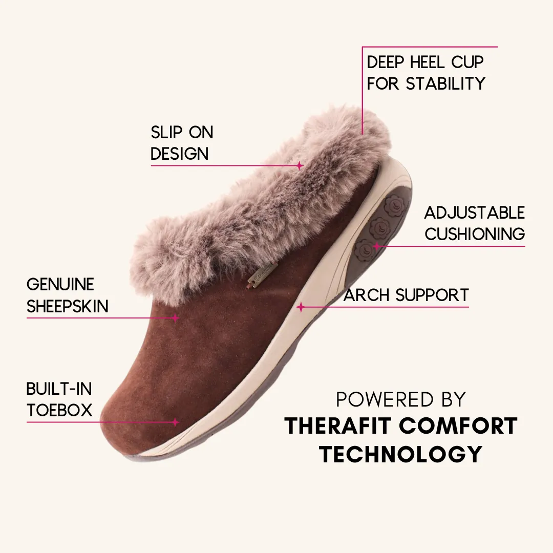 Scarlett Women's Genuine Sheepskin Clog Slipper