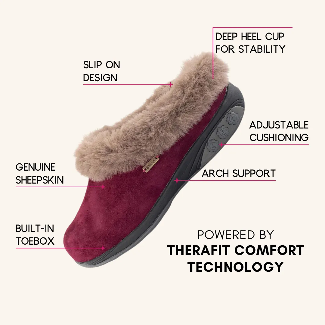 Scarlett Women's Genuine Sheepskin Clog Slipper