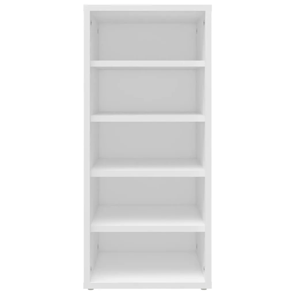 Shoe Cabinet White 31.5x35x70 cm Engineered Wood