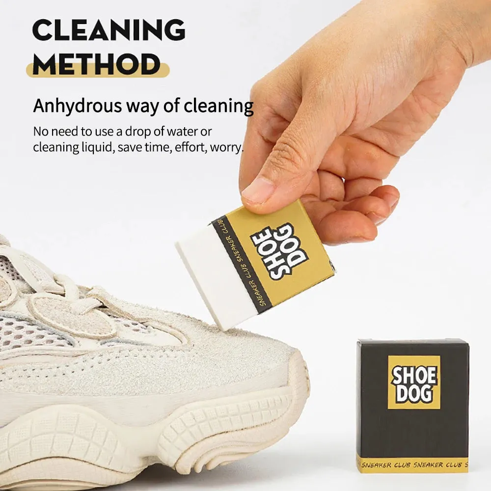 Shoe Dog Eraser - For Sneakers - Leather - Suede Instant Cleaning