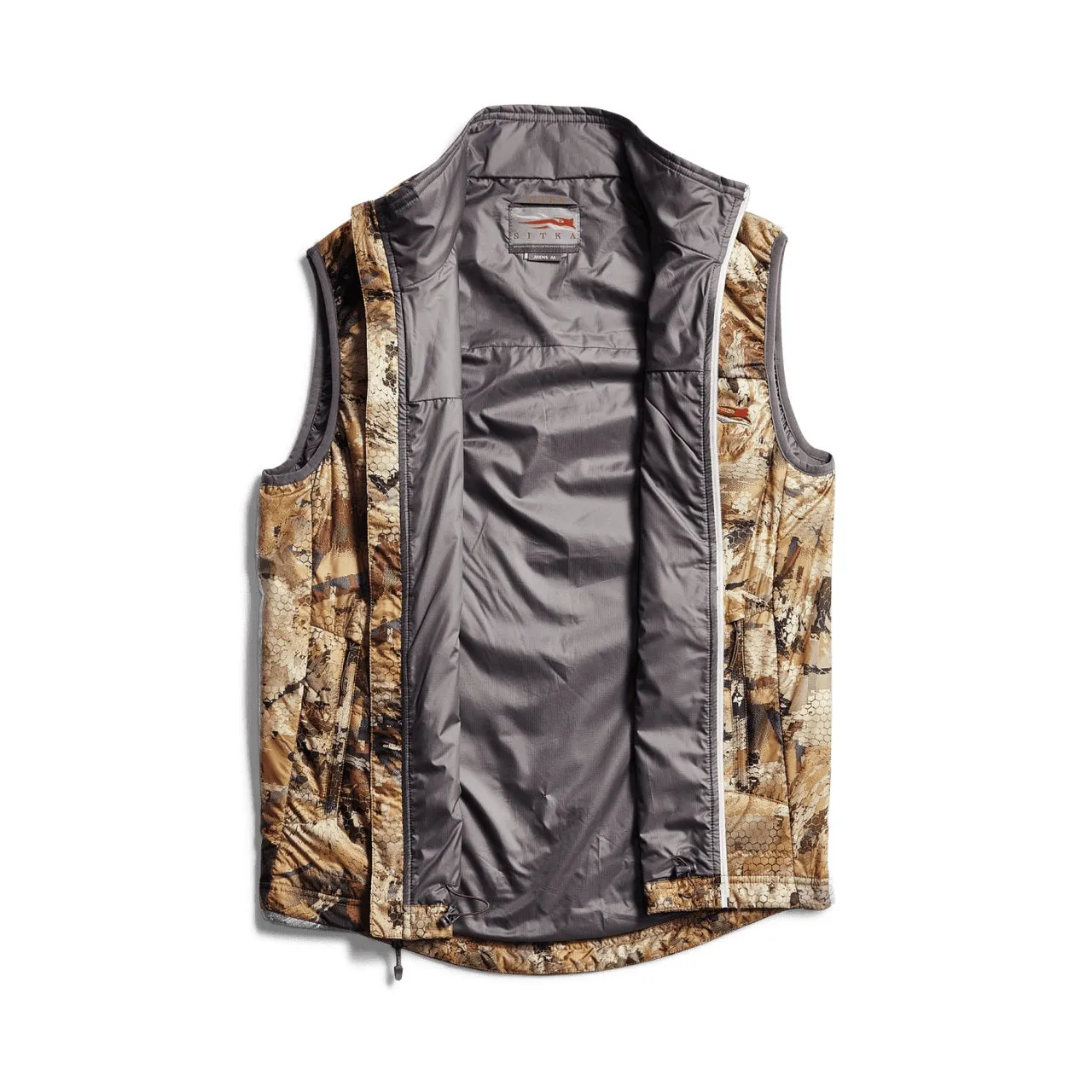 'Sitka' Men's Kelvin Aerolite Vest - Waterfowl : Optifade Waterfowl Marsh