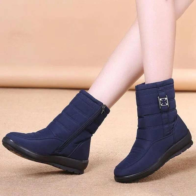 Snow Boots Women Plus Fur Warm Winter Boots Non Slip Ankle Boots