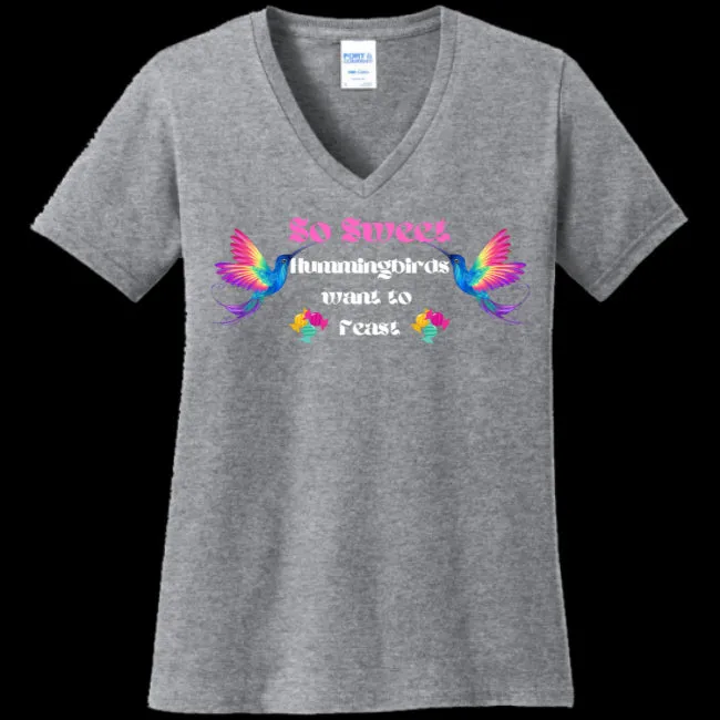 So Sweet Women's V-Neck Tee - Ships from The USA