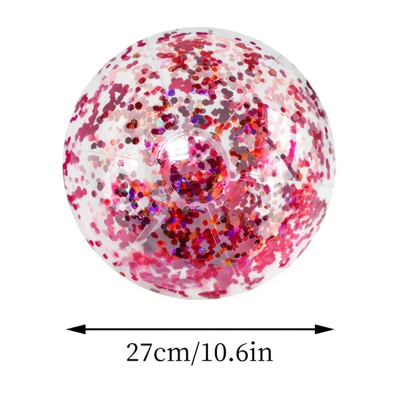 Sparkling Sequined Beach Ball for Endless Beach Party Fun