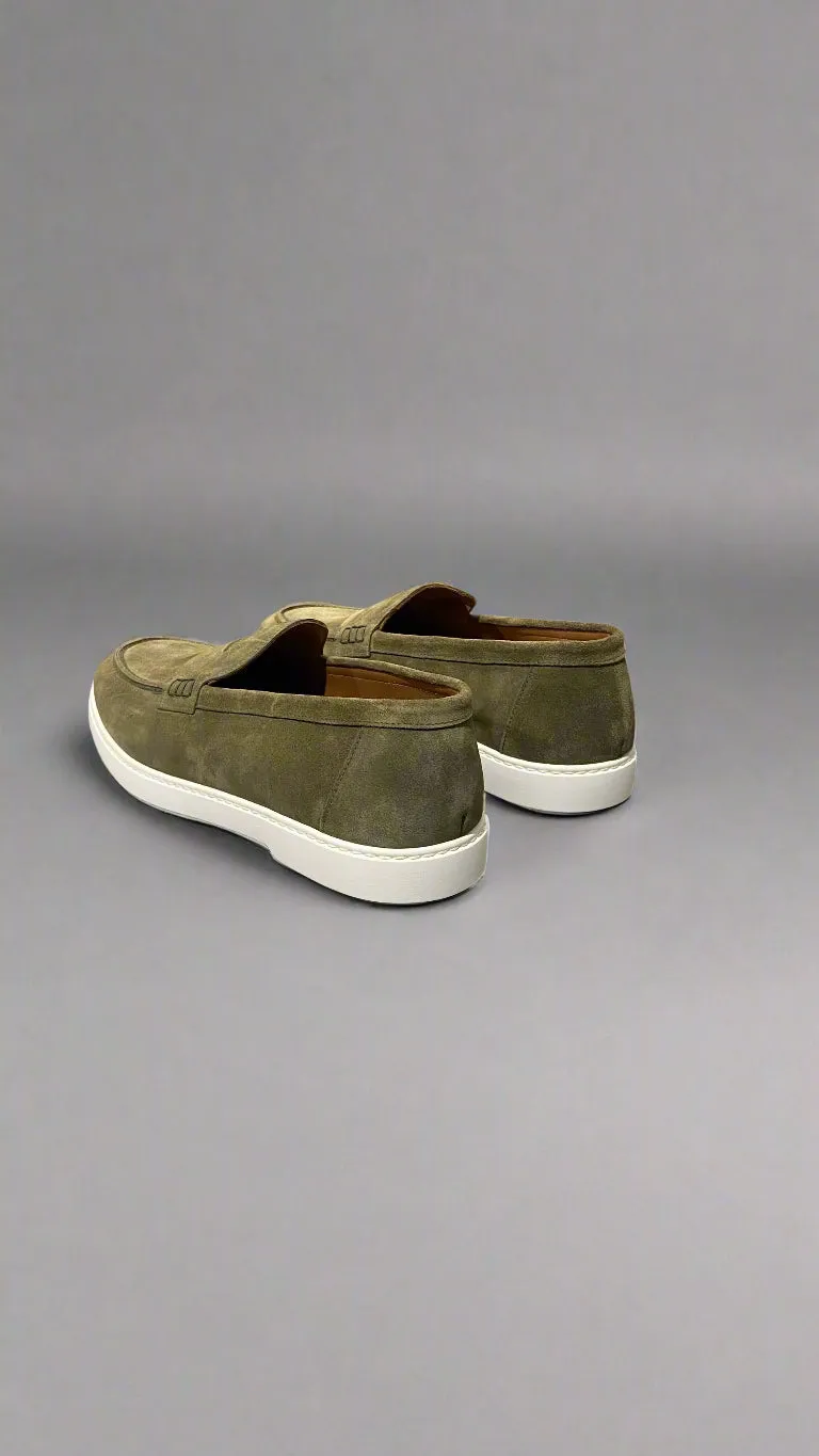 Suede Slip on