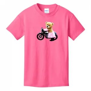 Teddy Ride Girls 100% Cotton T-shirt