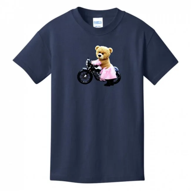 Teddy Ride Girls 100% Cotton T-shirt