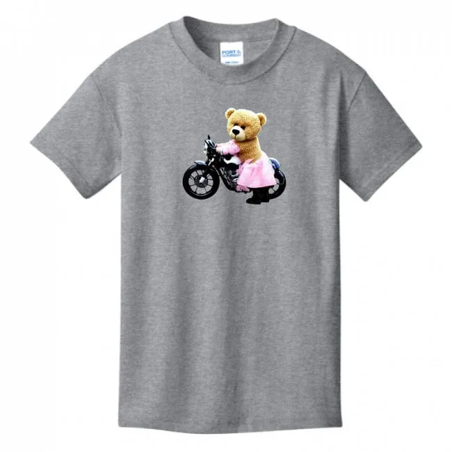 Teddy Ride Girls 100% Cotton T-shirt