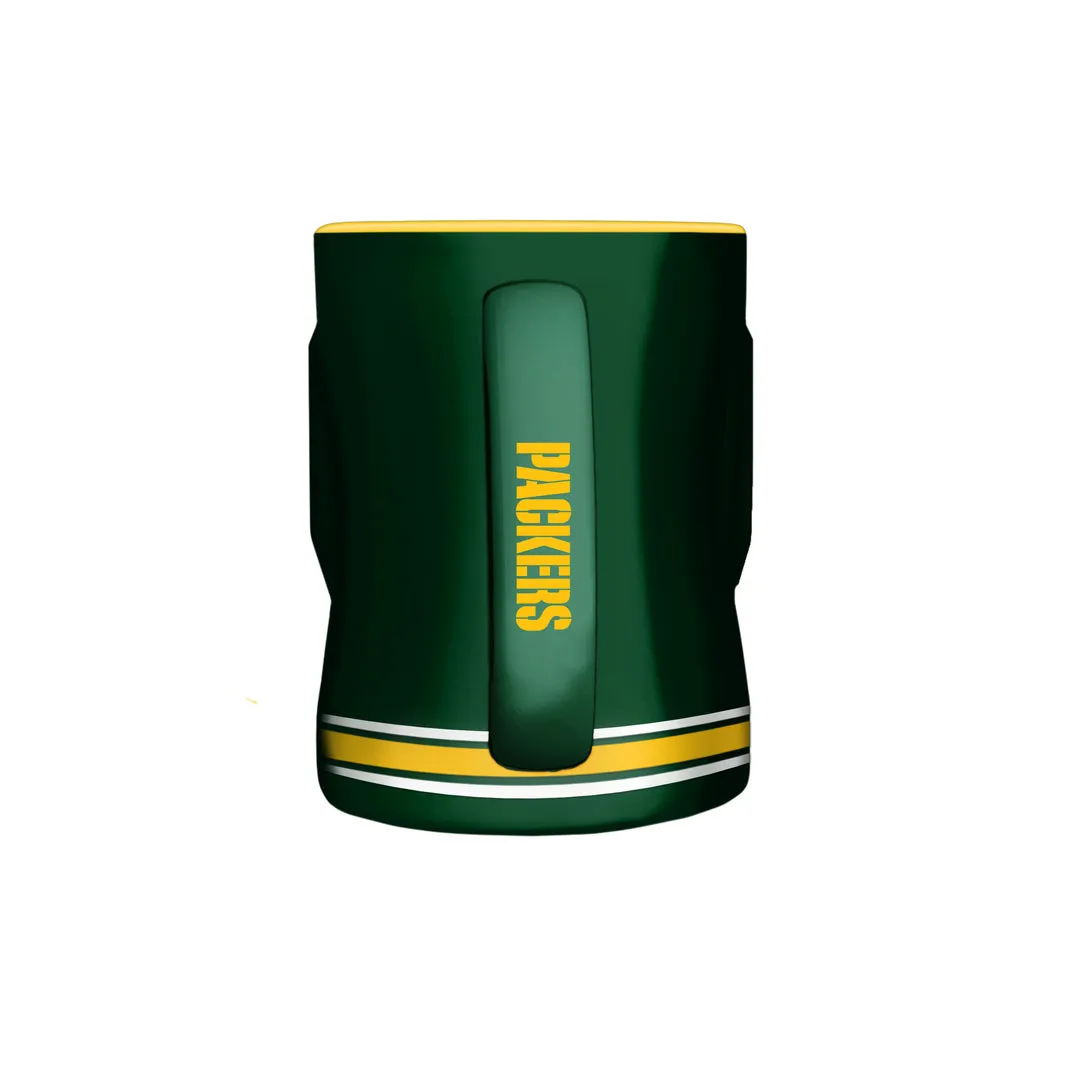 The Sports Vault NFL Green Bay Packers 14oz Sculpted Mug