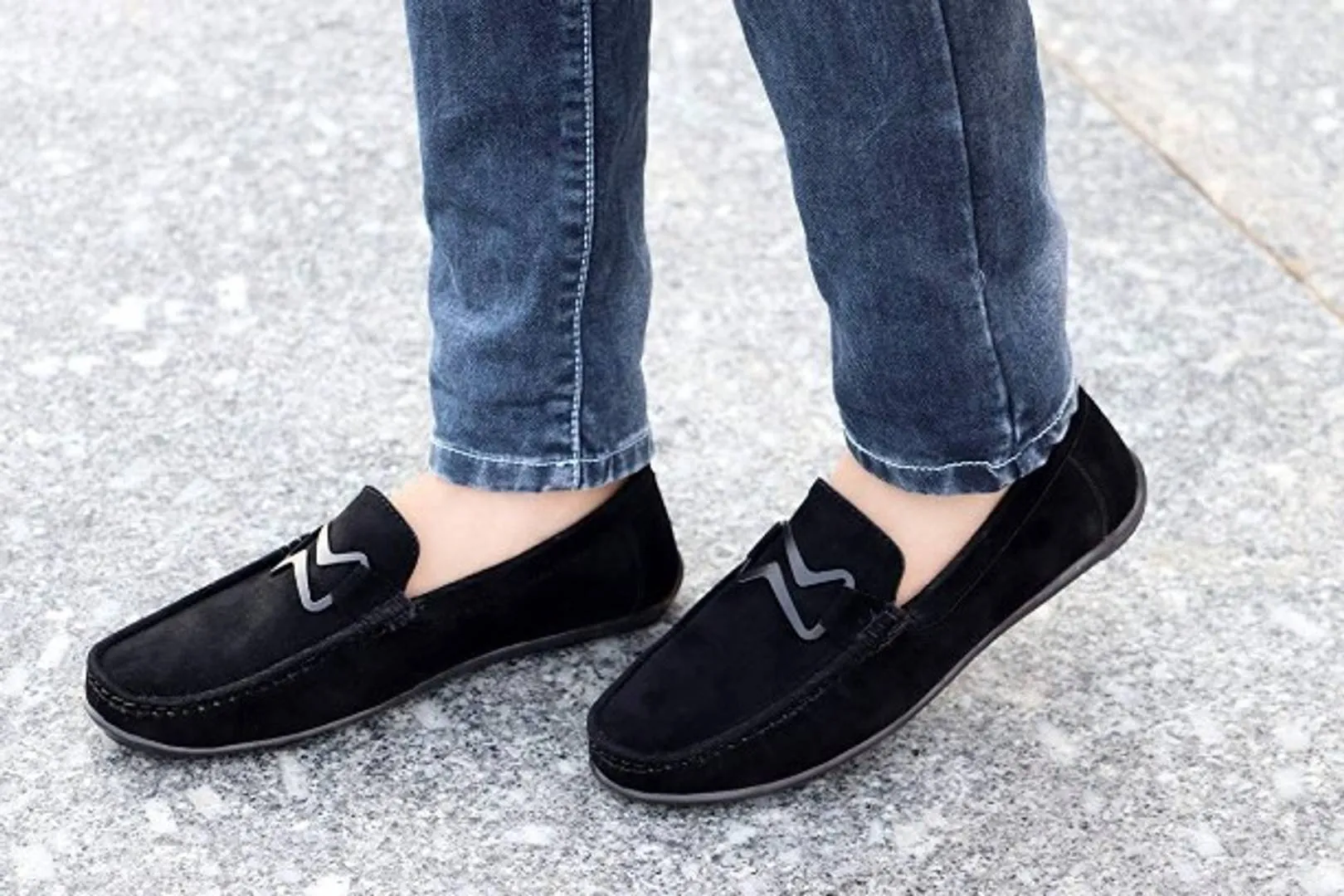 Trendy Suede Loafer for Men