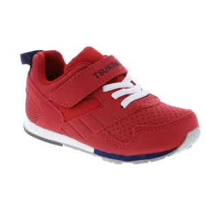 Tsukihoshi Child Racer Sneaker  (Sizes 7 to 13)- Red/Navy